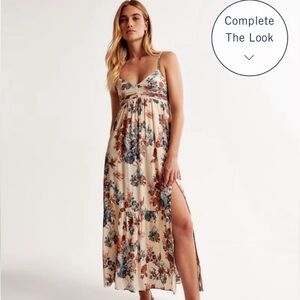 Abercrombie Crinkle Maxi Dress